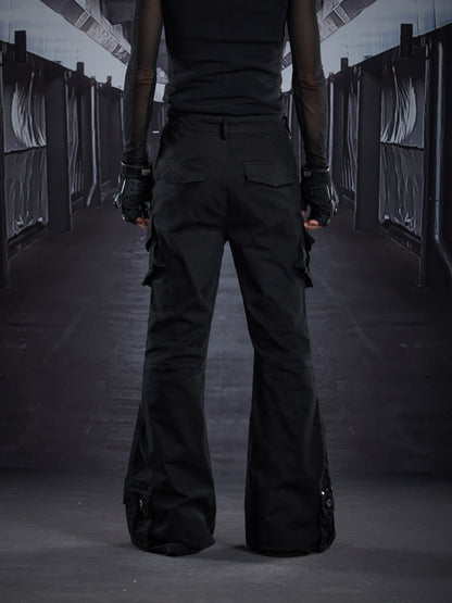 Flare Multi Pocket Cargo Pants WN22803