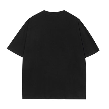 Foam Letter Print Short Sleeve T-Shirt WN25791