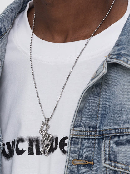 Alphabet Design Necklace WN17775