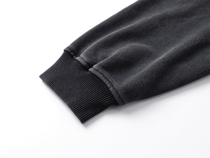 Heavyweight Wash Damage Zipper Hoodie WN25592