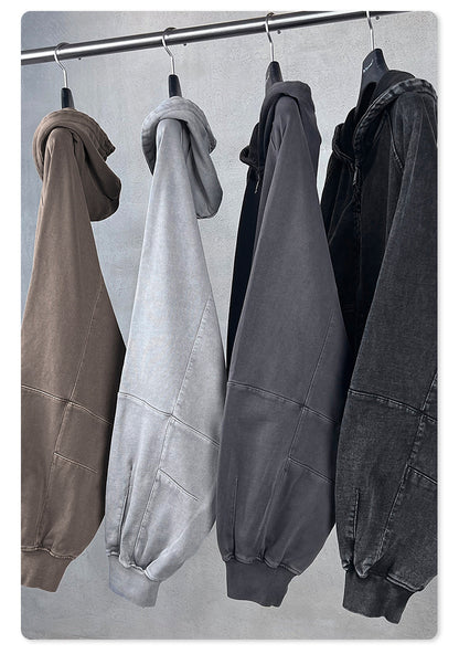 Oversize Zipper Hoodie WN23119