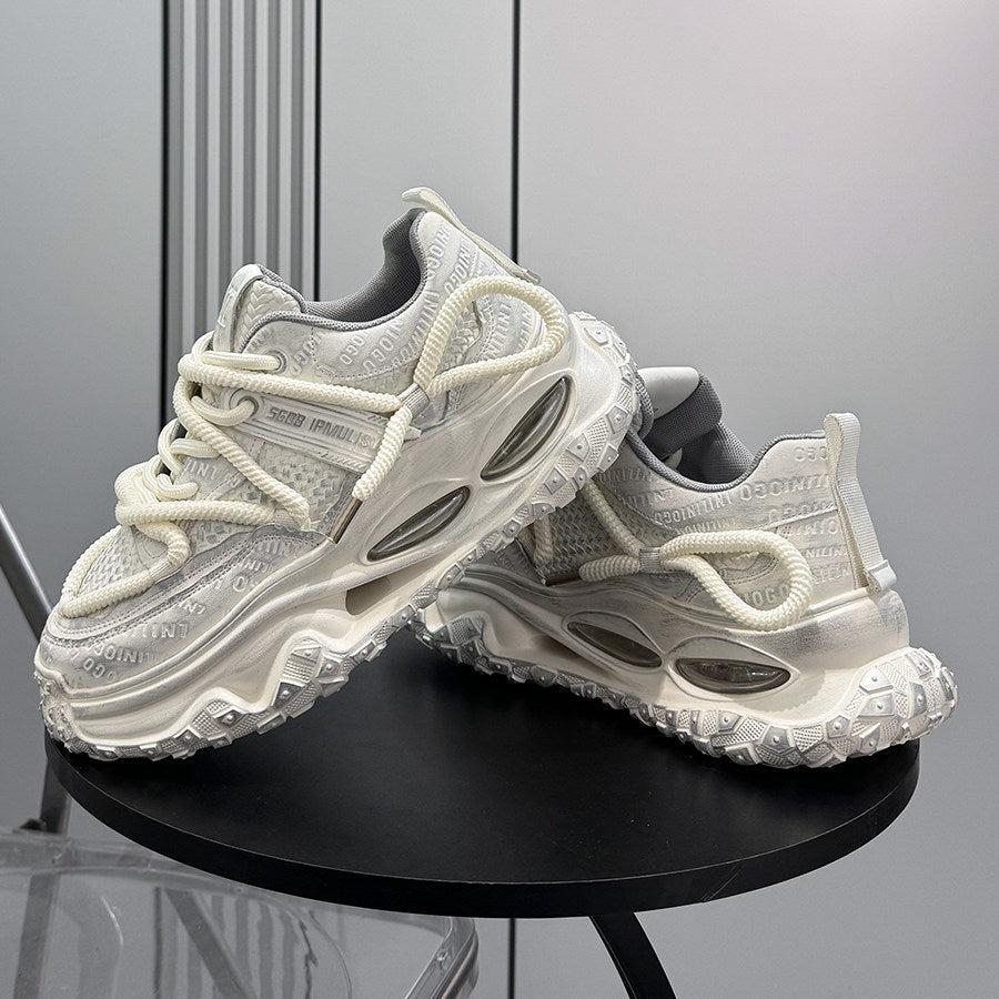 Thick-Sole Height-Increasing Dad Sneakers WN24770
