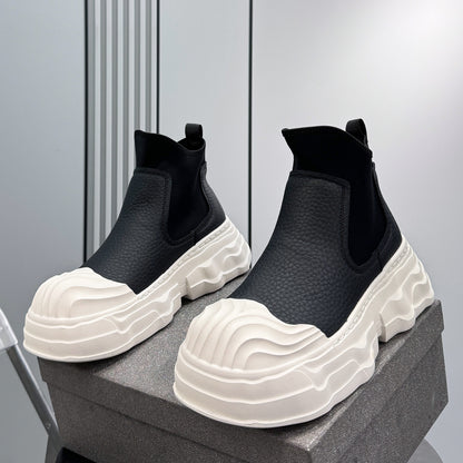 Side Gore Platform Sneaker Boots WN24698