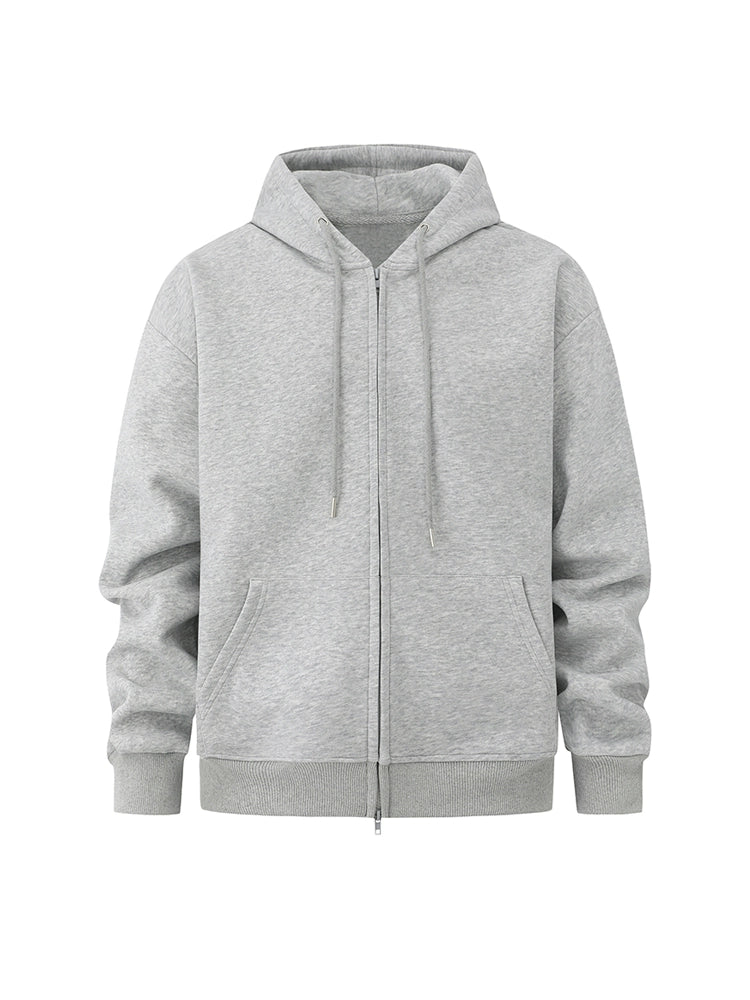 Double Zipper Design Oversize Hoodie WN20234