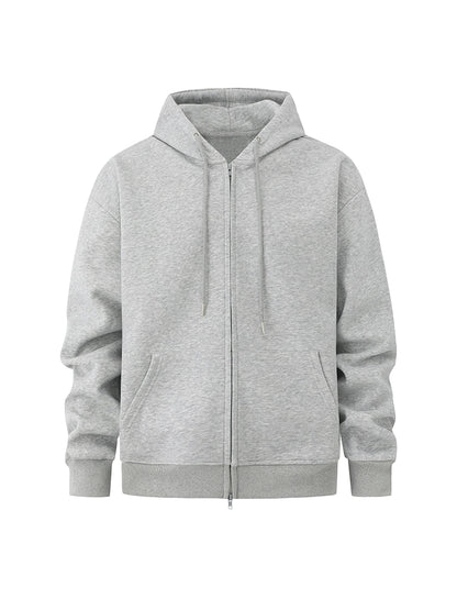 Double Zipper Design Oversize Hoodie WN20234