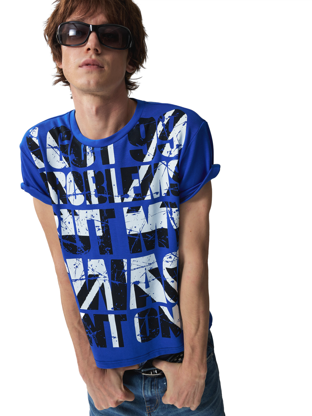 Letter Graphic Print Short Sleeve T-Shirt & Long Sleeve T-Shirt WN27211