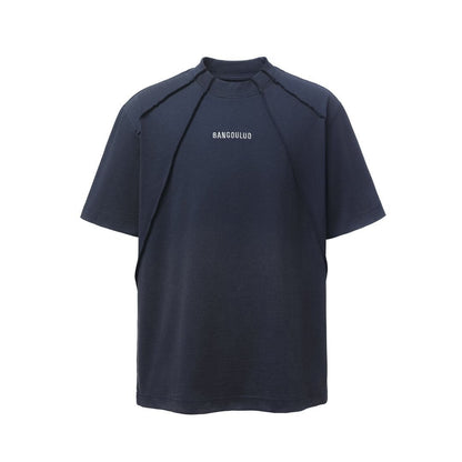 Heavyweight Washed Splice Oversize Short Sleeve T-Shirt WN25747