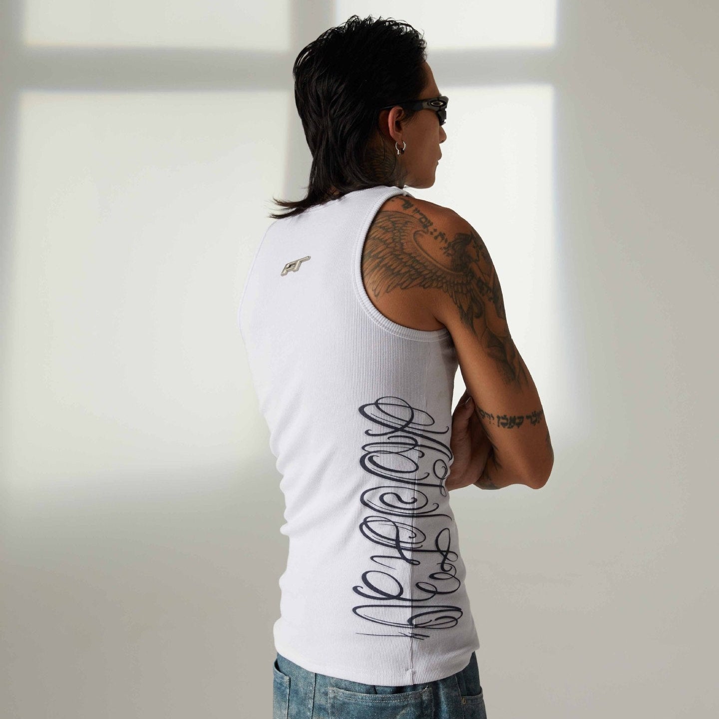 Logo Letter Print Tank Top WN25762