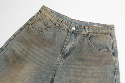 Wash Straight Denim Jeans WN25602