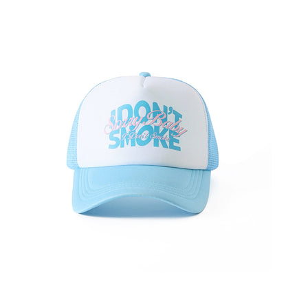 Letter Print Colorful Trucker Cap WN10116