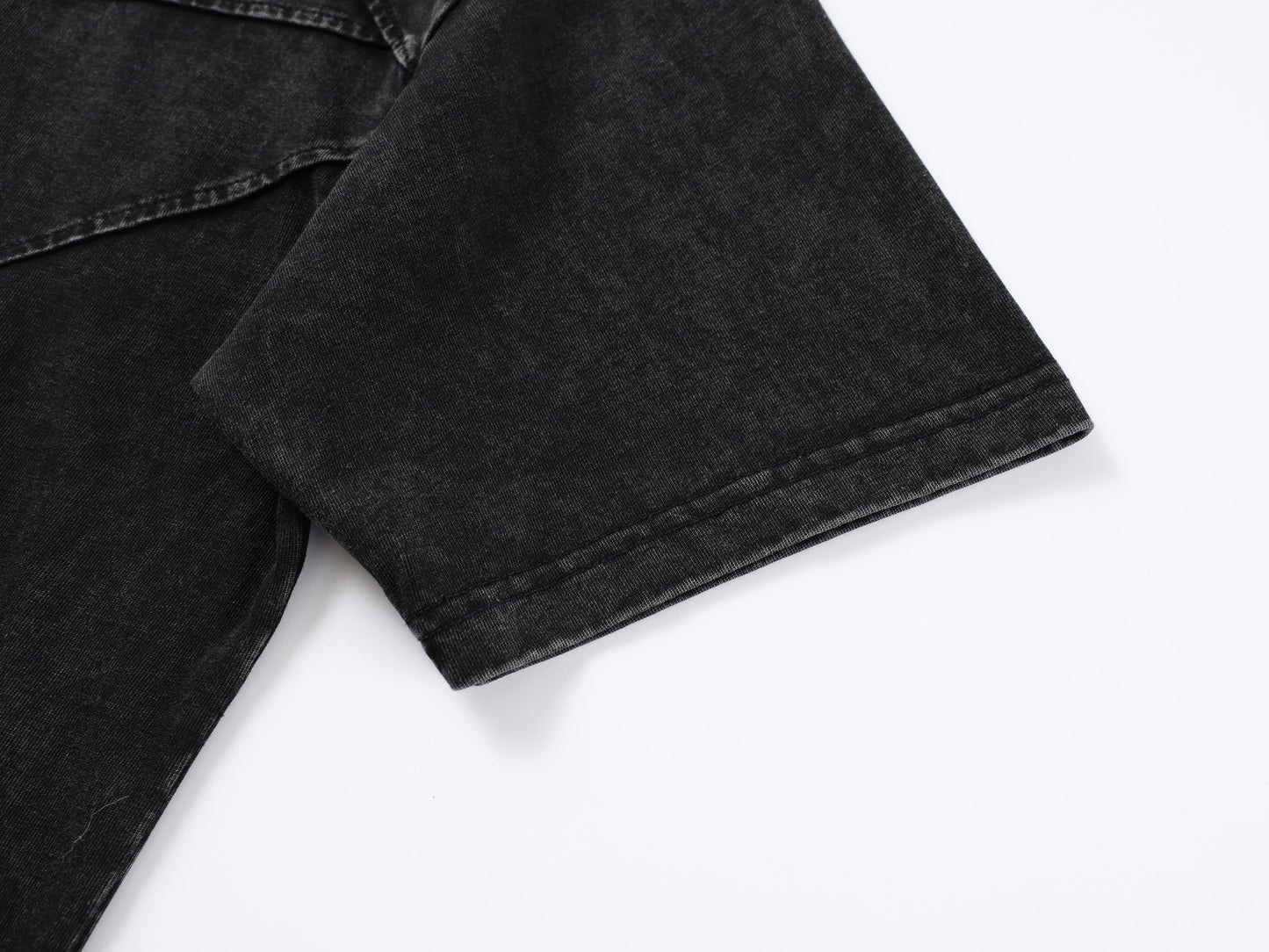 Washed Panel Short Sleeve T-Shirt WN25800