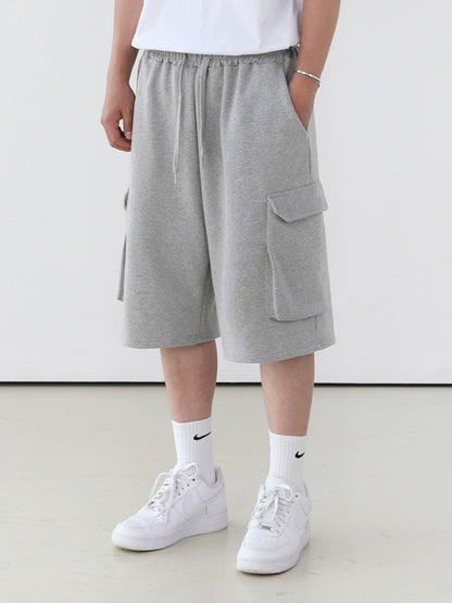 Wide Leg Cargo Half Pants WN20246