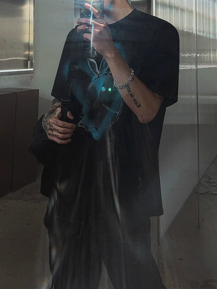 Graphic Art Print Short Sleeve T-Shirt WN20266