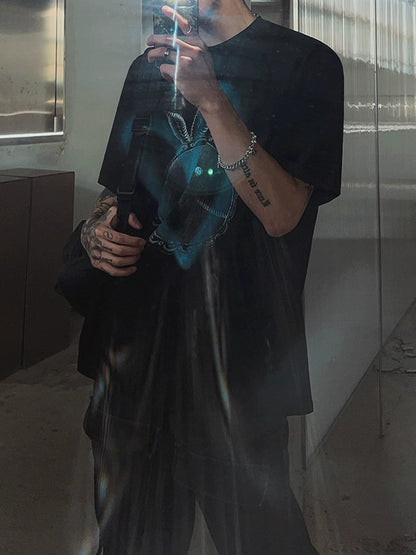 Graphic Art Print Short Sleeve T-Shirt WN20266