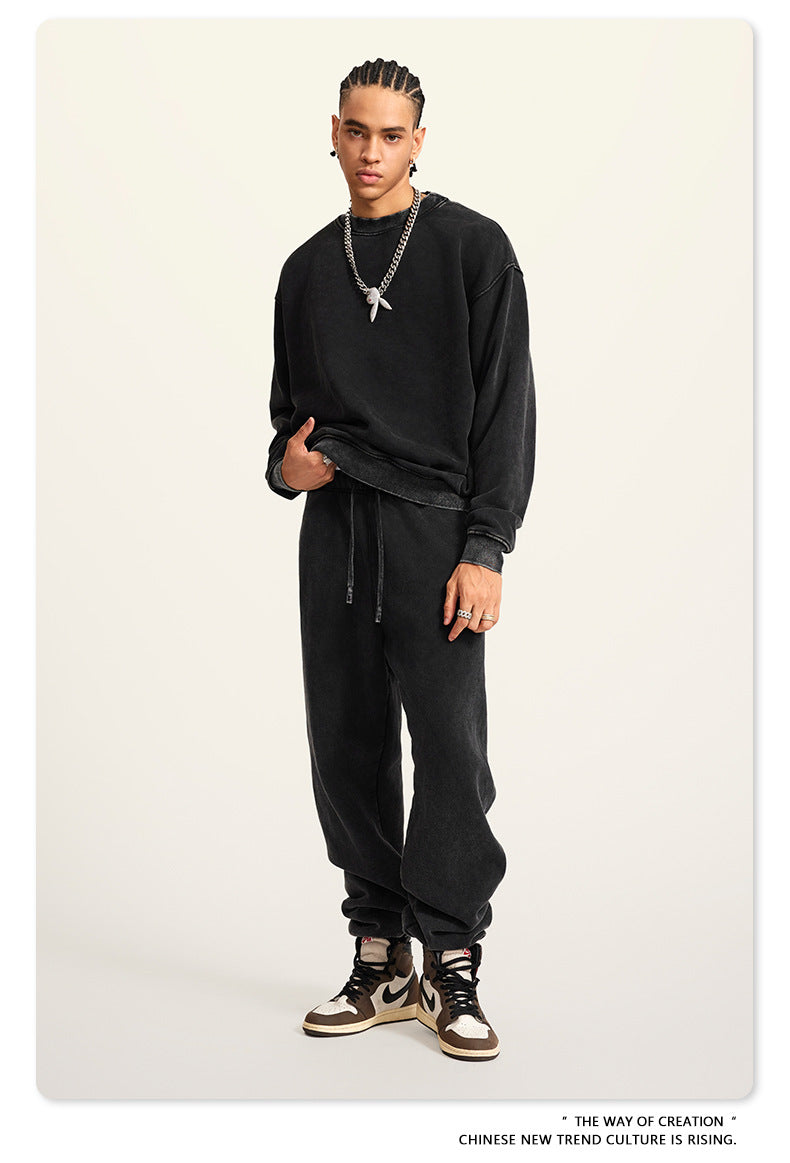 Oversize Washed Sweatshirt WN6028