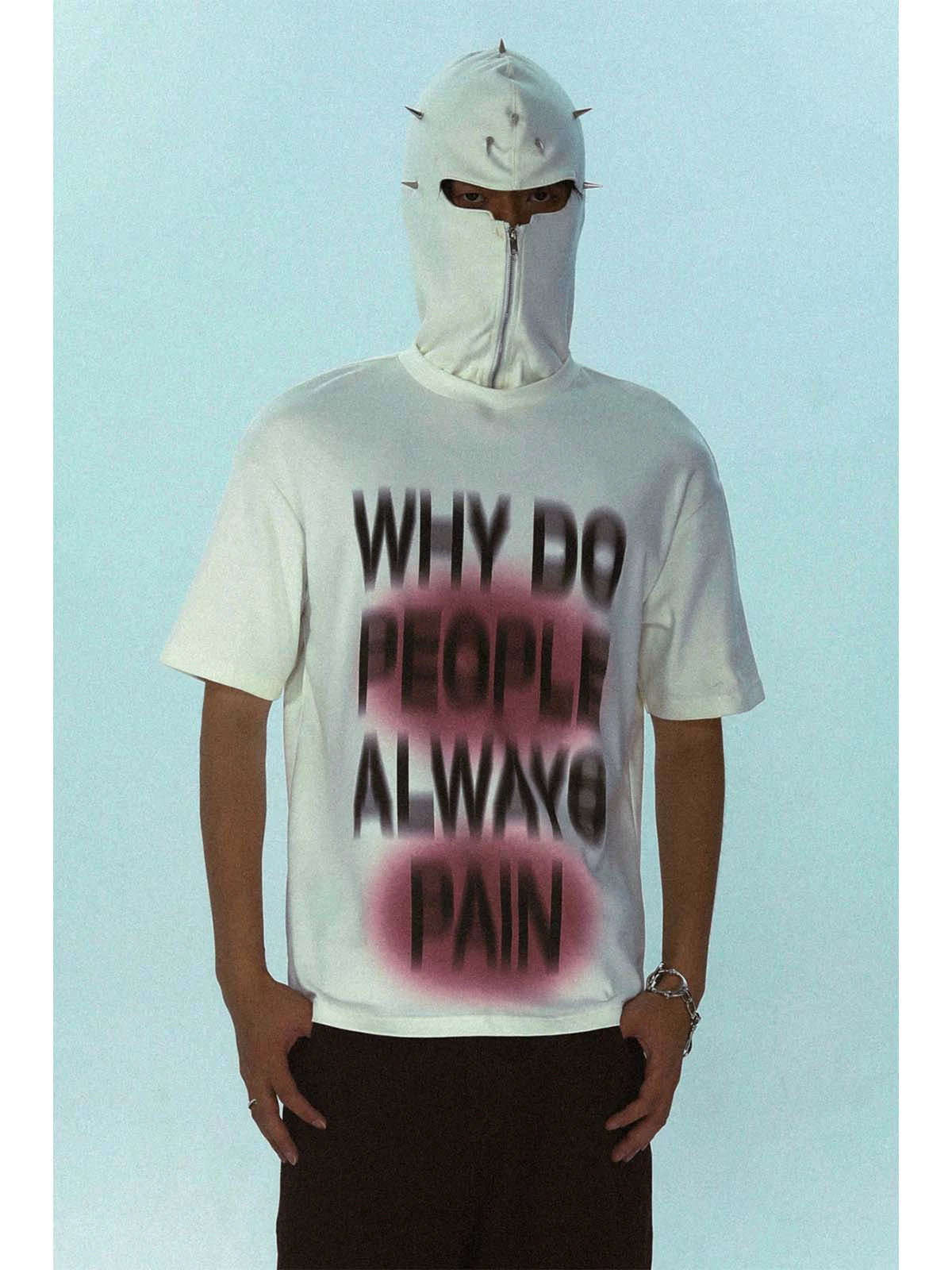 Hooded Drop Shoulder Short Sleeve T-Shirt WN18857