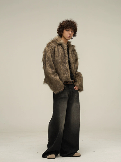 Oversize Fur Jacket WN3534