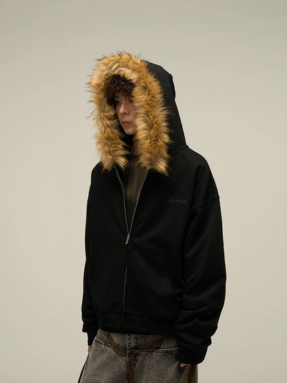 NULLUS 24AW FUR HOODIE NULLUS 24AW FUR HOODIE