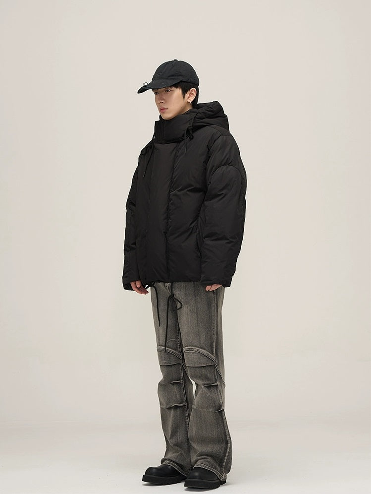 Oversize Hooded Puffer Jacket WN3579