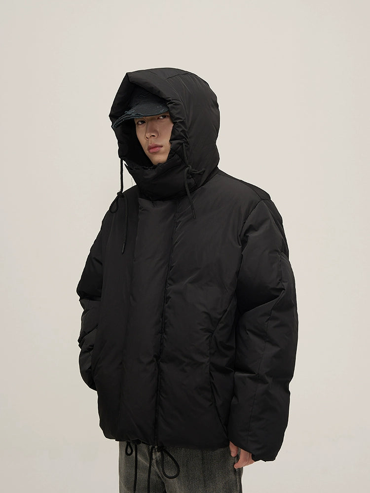 Oversize Hooded Puffer Jacket WN3579