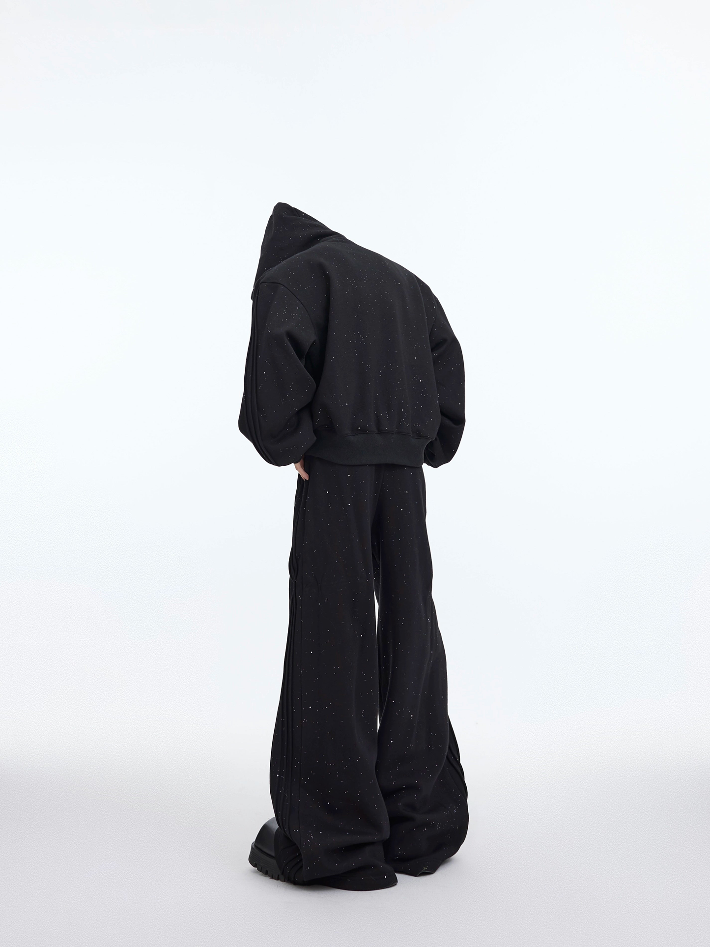 Oversize Hoodie & Wide-leg Sweatpants Setup WN3683