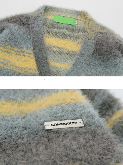 Oversize Knit Cardigan WN3053