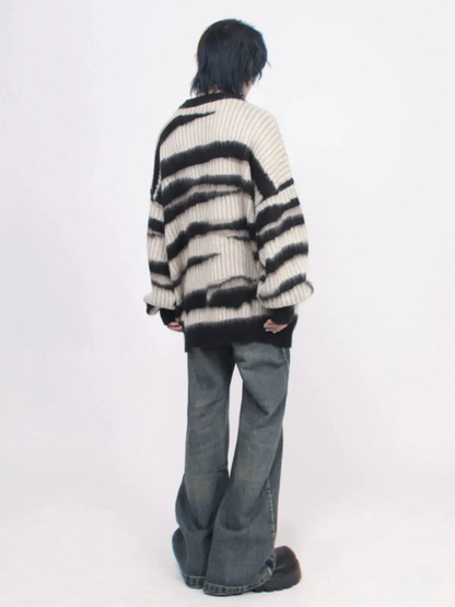 Oversize Knit Sweater WN2916