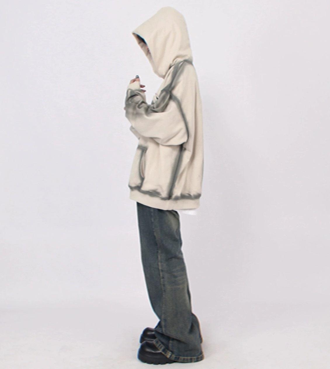 Oversize Patch Hoodie WN2925