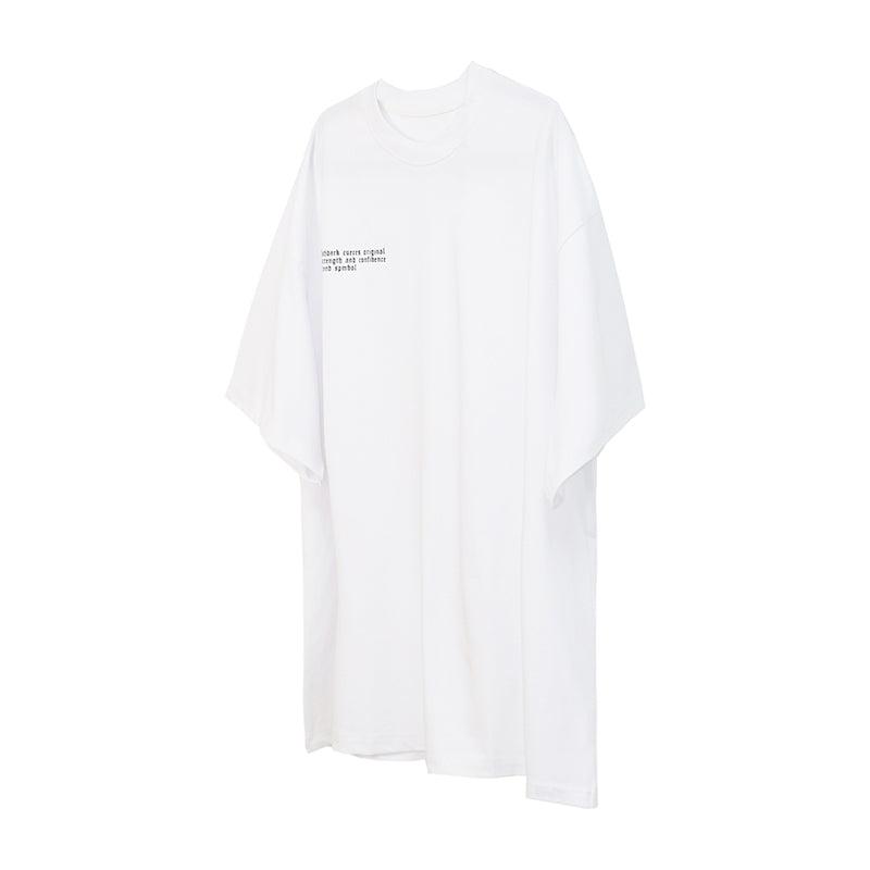 Oversize Print Short-sleeve T-shirt WN1743