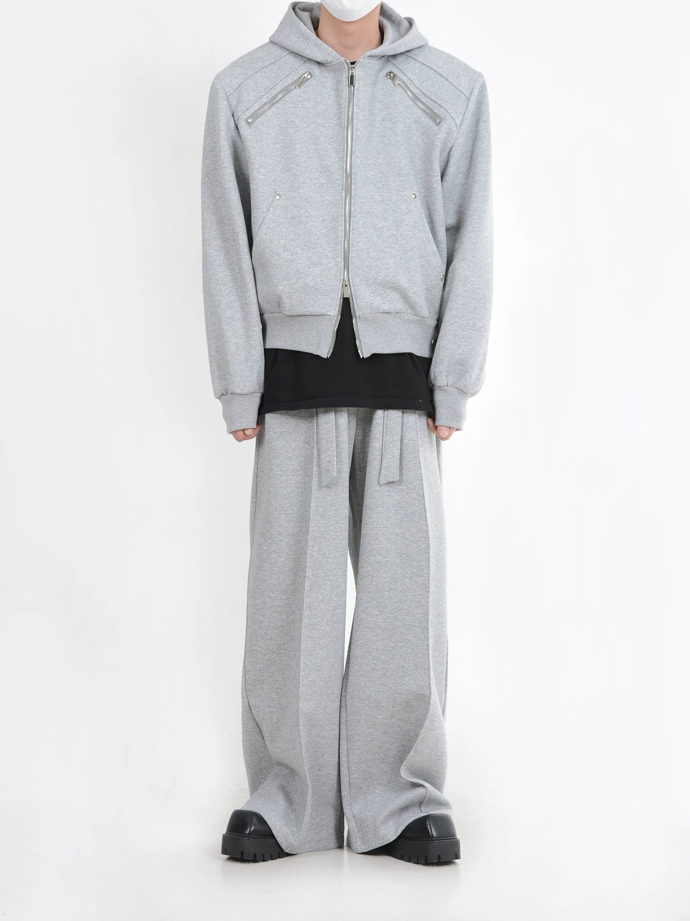 45NRTH Winter Wonder Zip Up Hoodie - Unisex Ash 2X-Large main image 1