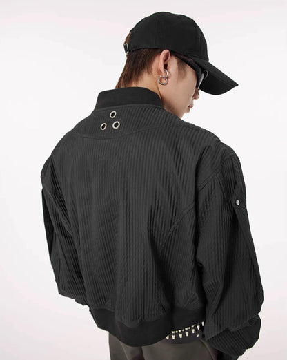 Oversize Zipper Jacket WN2837