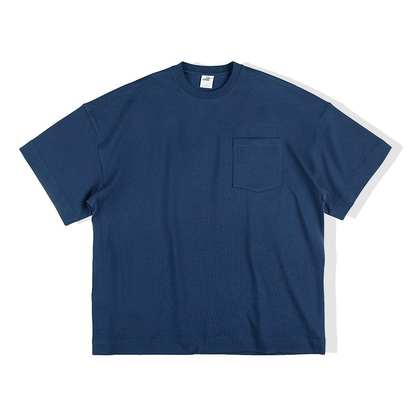 Pocket Drop Shoulder Loose Short sleeve T-shirt WN4260