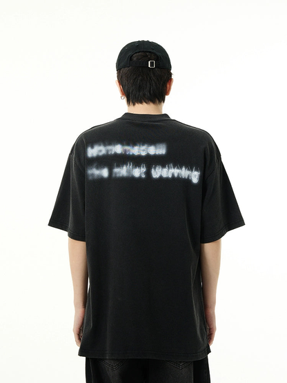Print Short Sleeve T-Shirt WN4461