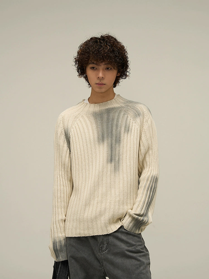 Raglan-sleeve Knit Sweater WN3561