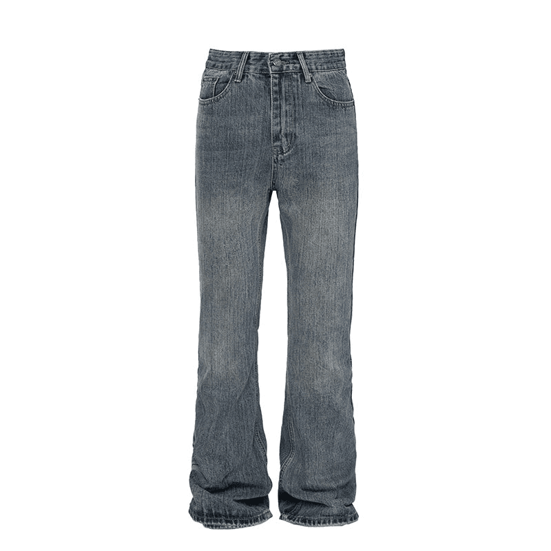 Retro Style Flare Denim Jeans WN3982