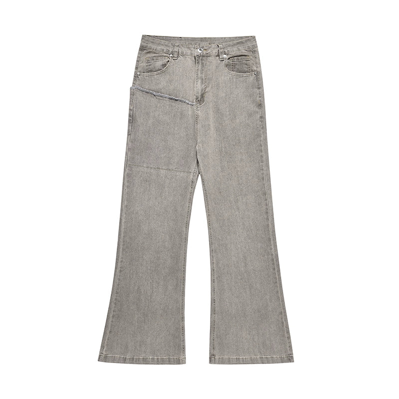 Retro Wash Flare Denim Jeans WN4070