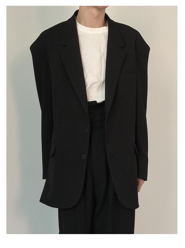 Speed Shipping】Tweed Tailored Jacket & High Waist Belted Trousers