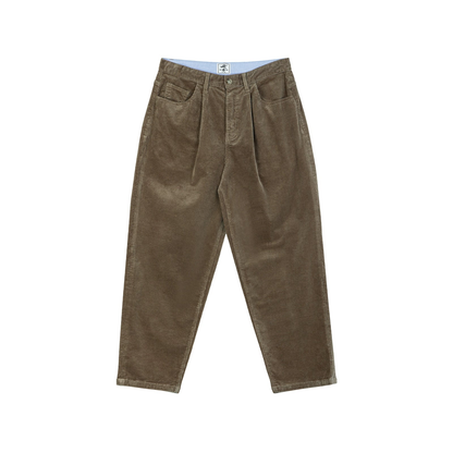Vintage Style Loose Corduroy Wide Leg Casual Pants WN4255
