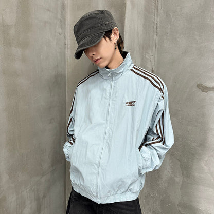 Stand Neck Reversible Zipper Jacket WN21173