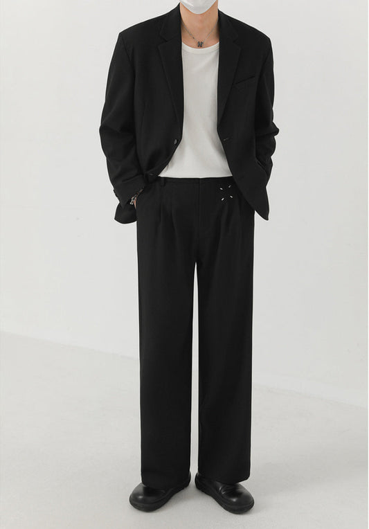 Tailored Jacket & Straight Leg Trousers Setup WN21269