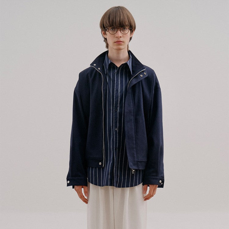 Stand Neck Short Jacket WN21562