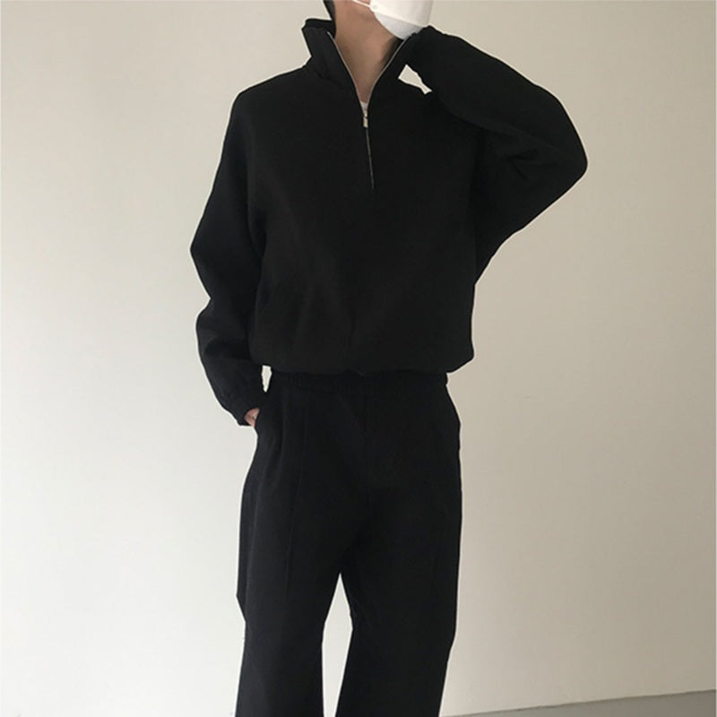 Half Zipper Pullover Jacket WN21576