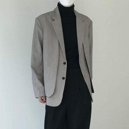 Fake Layered Tailored Jacket WN21597