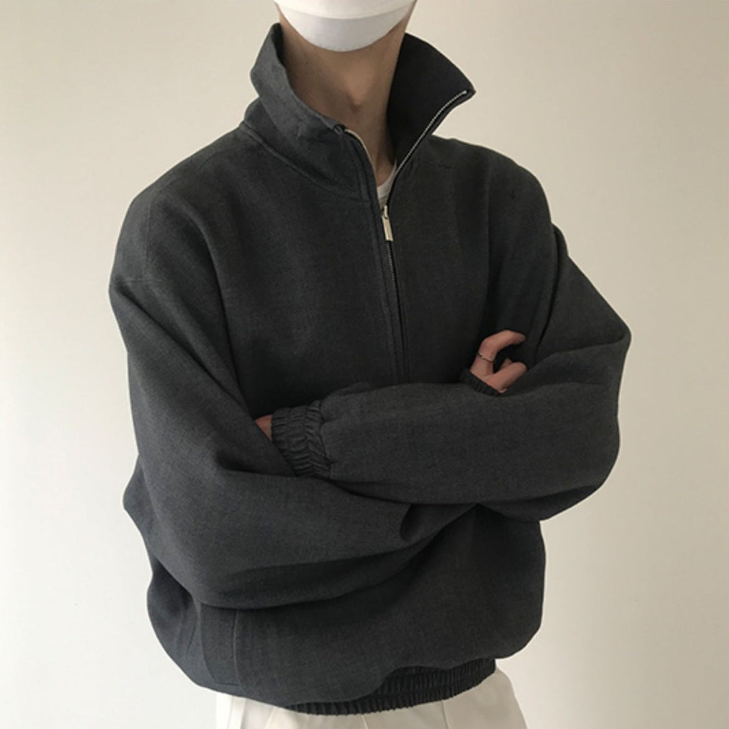 Half Zipper Stand Collar Sweatshirt WN21619