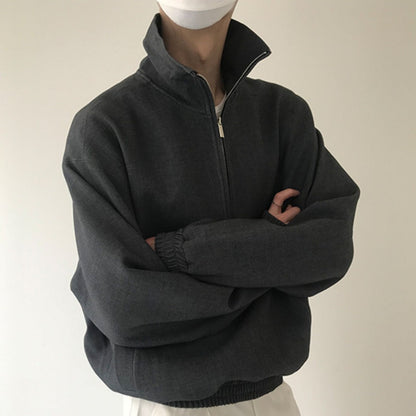 Half Zipper Stand Collar Sweatshirt WN21619