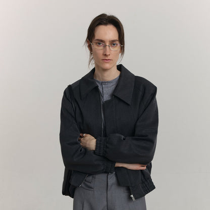 Zipper Short Jacket WN21679