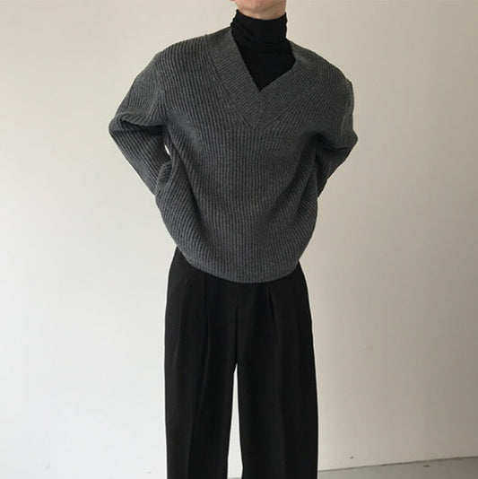 V-Neck Knit Sweater WN21682