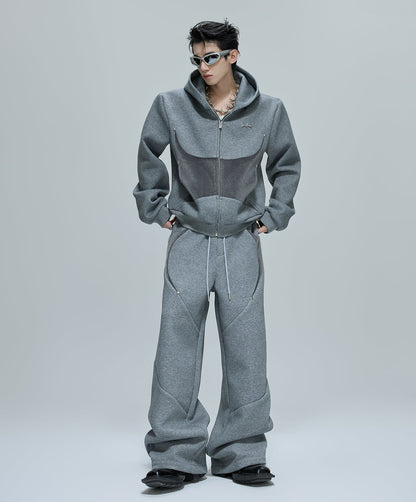 Deconstructed Mix Design Hoodie & Pants Setup WN21758