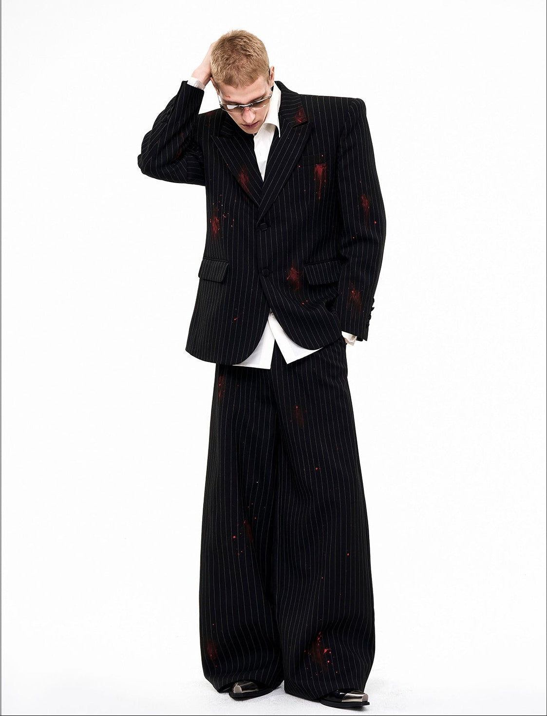 Wonder Noah スリーストライプ　ワイドレッグ Wonder Noah スリーストライプ ワイドレッグ