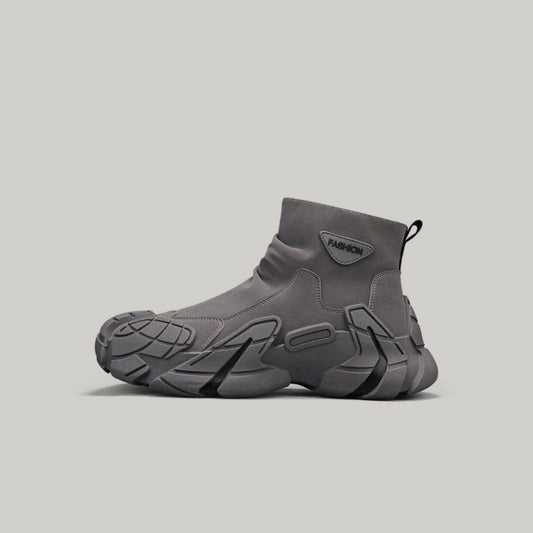 Thick Sole Non-Slip Wear-Resistant High-Top Outdoor Hiking Shoes WN23374